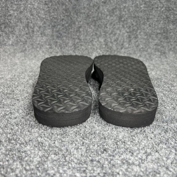 Teva Olowahu Flip-Flop Sandals Women's 8 Black Athletic Beach Recovery Toe Post - Picture 11 of 12